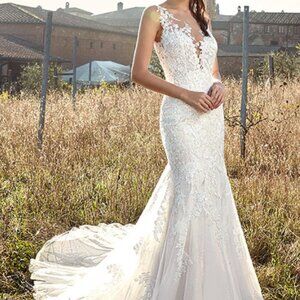 Eddy K 1199 Ivory / White Wedding Dress